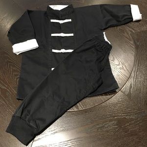 Boys authentic Kung Fu uniform.